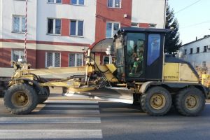 Sprzęt lubickiego ZUK wyjechał na gminne drogi