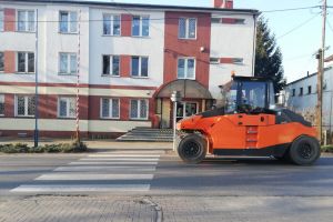 Sprzęt lubickiego ZUK wyjechał na gminne drogi