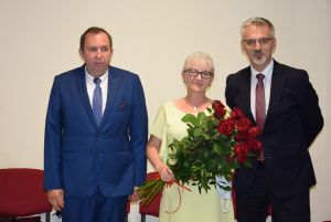 Grażynę Dąbrowską pożegnano także na sesji rady