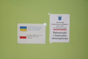 Oznakowaliśmy budynek w języku ukraińskim
