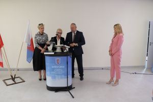 Przedstawiciele Urzędu Marszałkowskiego w Toruniu