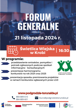 Plakat zapraszający na Forum