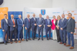 Samorządowcy z gm. Lubicz i goście