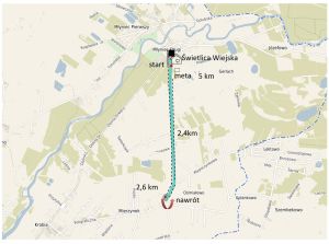 Mapka - trasa zawodów