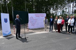 Przemawia wójt Marek Nicewicz