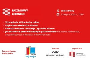 Grafika z agendą spotkania