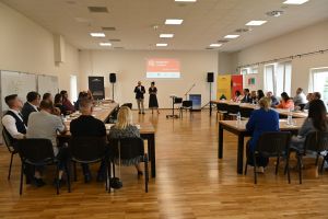Spotkanie odbyło się w nowy Lubickiej Przystani Integracji