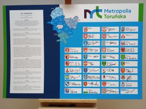 List intencyjny dotyczący stworzenia Zintegrowanej Oferty Inwestycyjnej Metropolii Toruńskiej