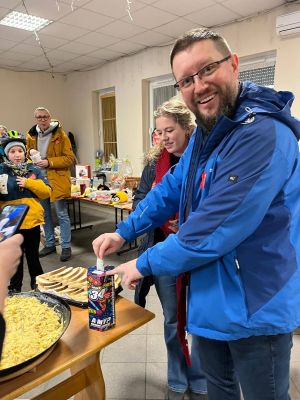 Wrzut do puszki w Kopaninie