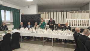 Gminę reprezentowali m.in. sekretarz Ewa Bąk i radni