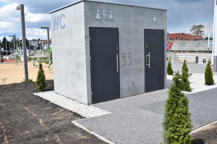 Pierwsza stacjonarna toaleta w naszej gminie