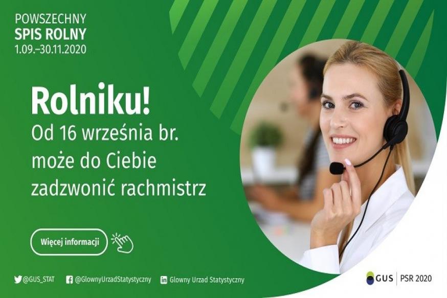 Rolniku! Od 16 września może do Ciebie zadzwonić rachmistrz