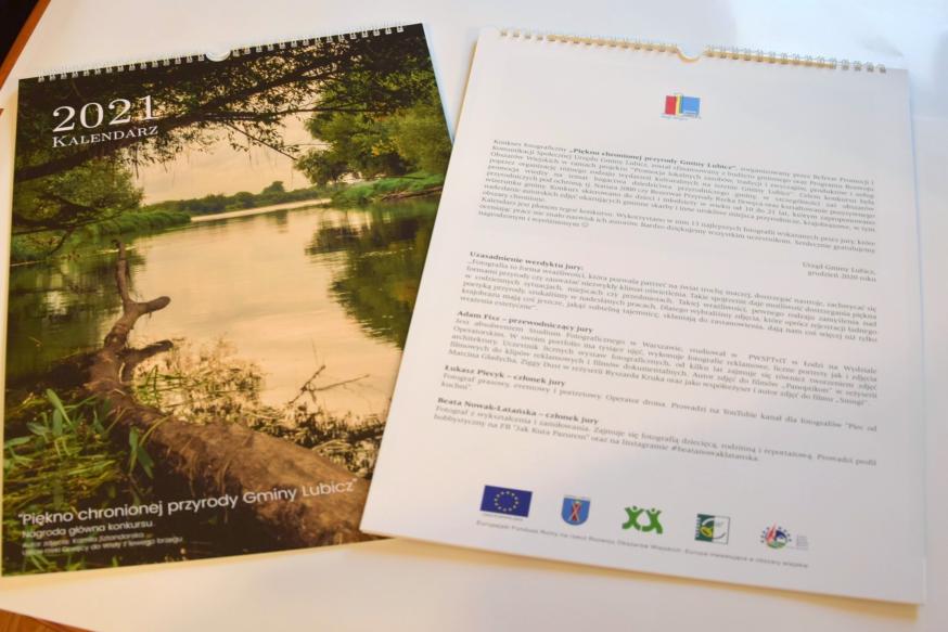 Kalendarz gminny z nagrodzonymi zdjęciami na 2021 rok