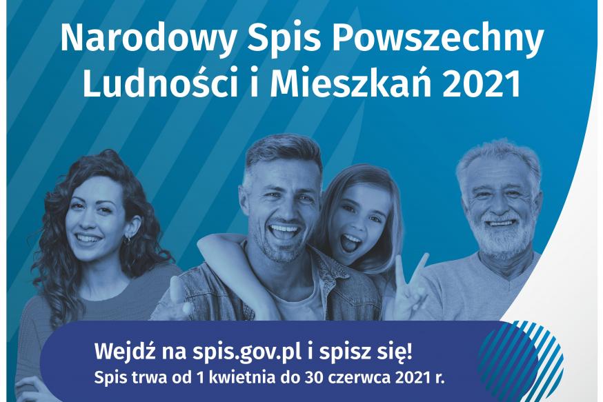Wejdź na spis.gov.pl i spisz się od 1 kwietnia do 30 czerwca 2021 r.