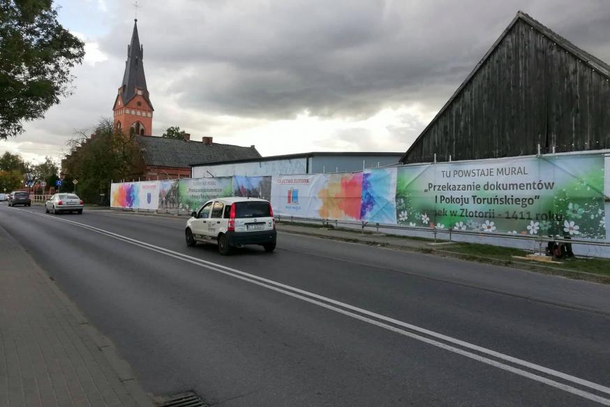 Ciekawi? Mural w Złotorii odsłonimy w sobotę