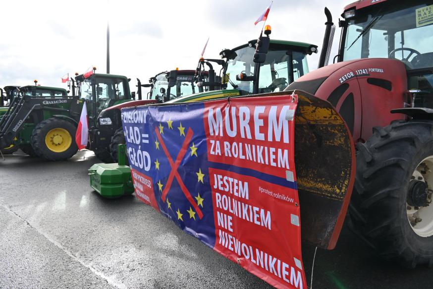 W czwartek protest rolników na DK15!