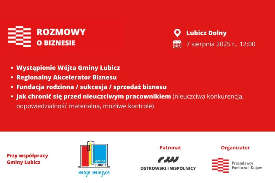 Rozmowy o Biznesie: prawo, sukcesja i wsparcie dla przedsiębiorców