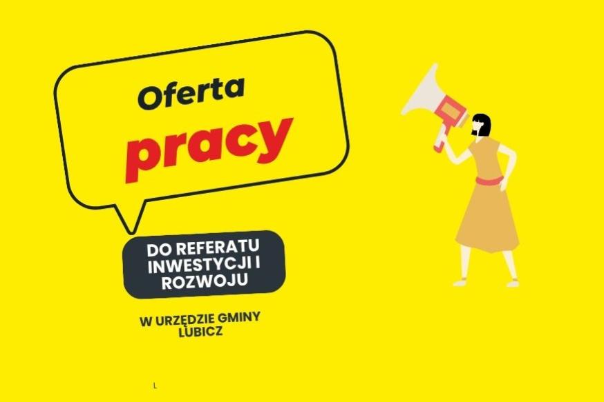 Szukamy pracownika do Referatu Inwestycji i Rozwoju