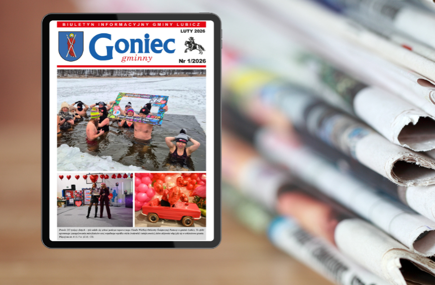 Lutowy "Goniec gminny" dostępny