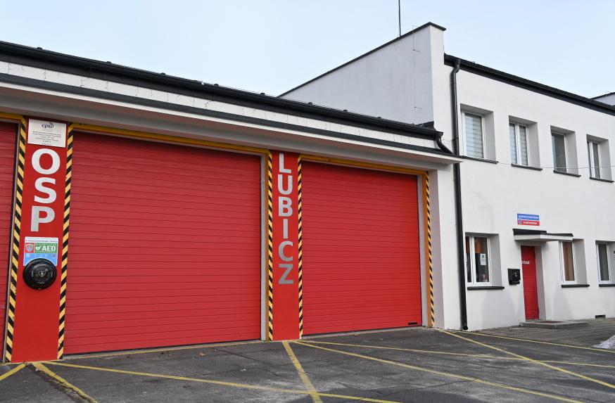 Nowoczesne zaplecze dla lubickich strażaków