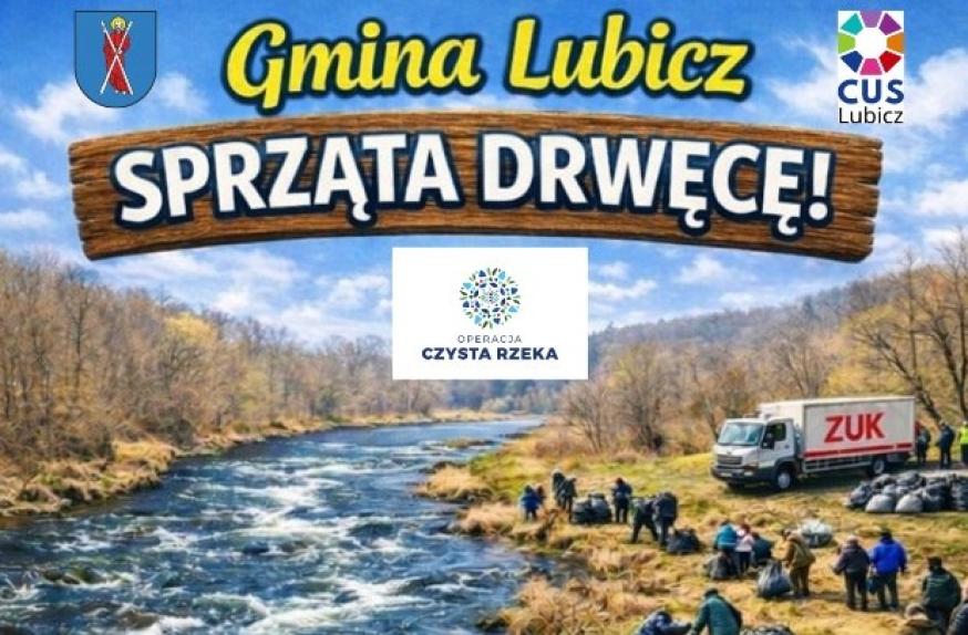 Gmina Lubicz sprząta Drwęcę