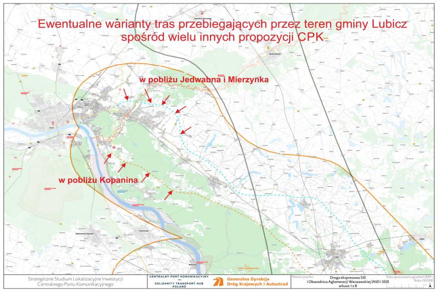 Którędy na nowe lotnisko między Łodzią a Warszawą?